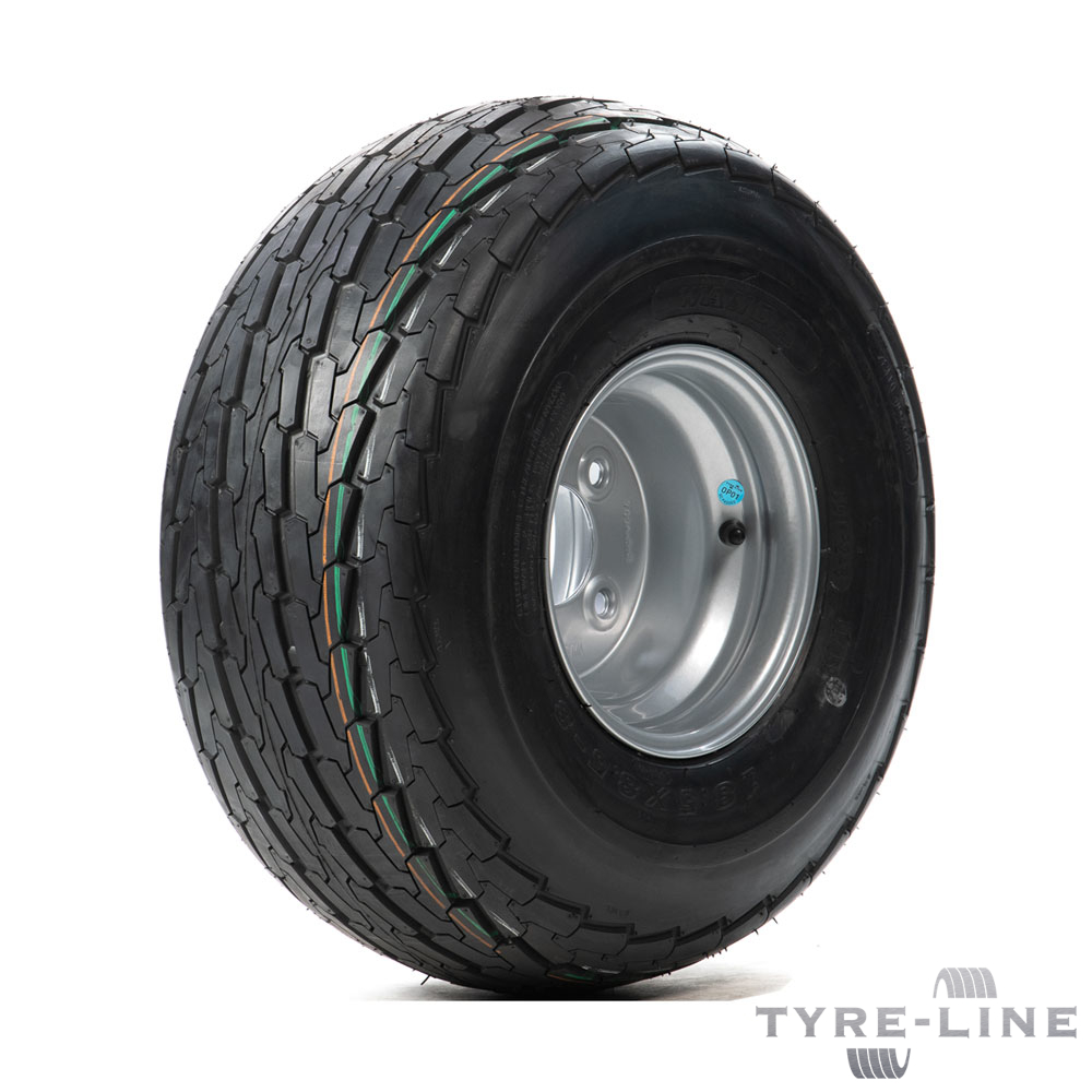 18.5x8.5-8 78N Tyre & 4 Stud, 101.6mm PCD Rim