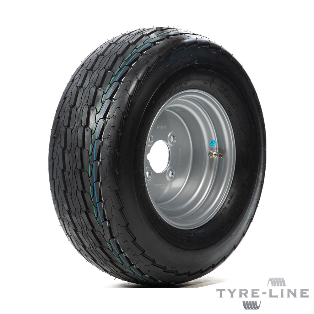 20.5x8.0-10 90M Tyre & 4 Stud, 101.6mm PCD Rim