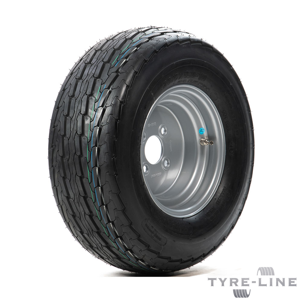 20.5x8.0-10 90M Tyre & 4 Stud, 100mm PCD Rim