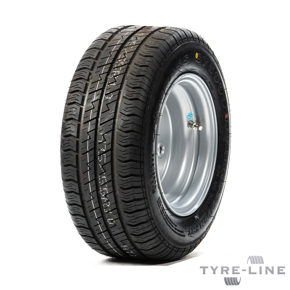 195/55R10 98/96N Tyre & 5 Stud, 112mm PCD Rim