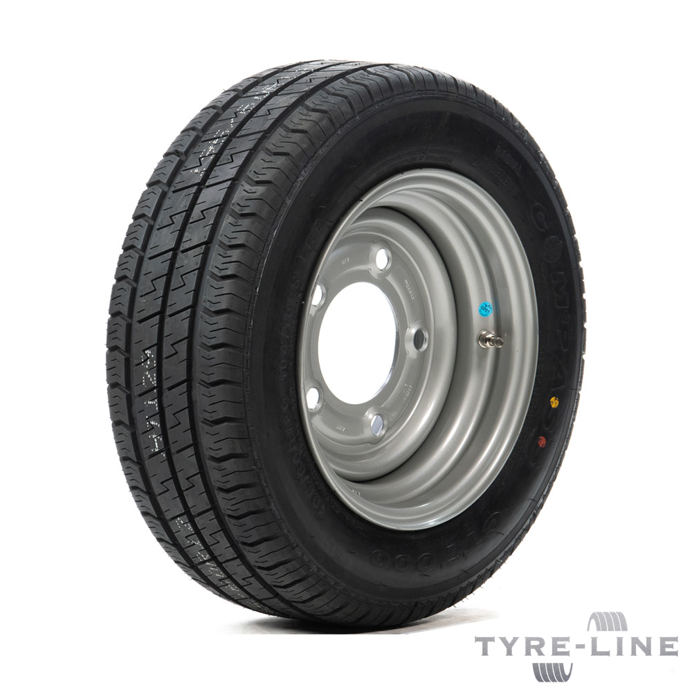 195/60R12 104/102N Compass & 5 Stud, 165.1mm Rim