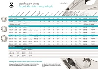 Alcoa® Wheels - Specification Sheet